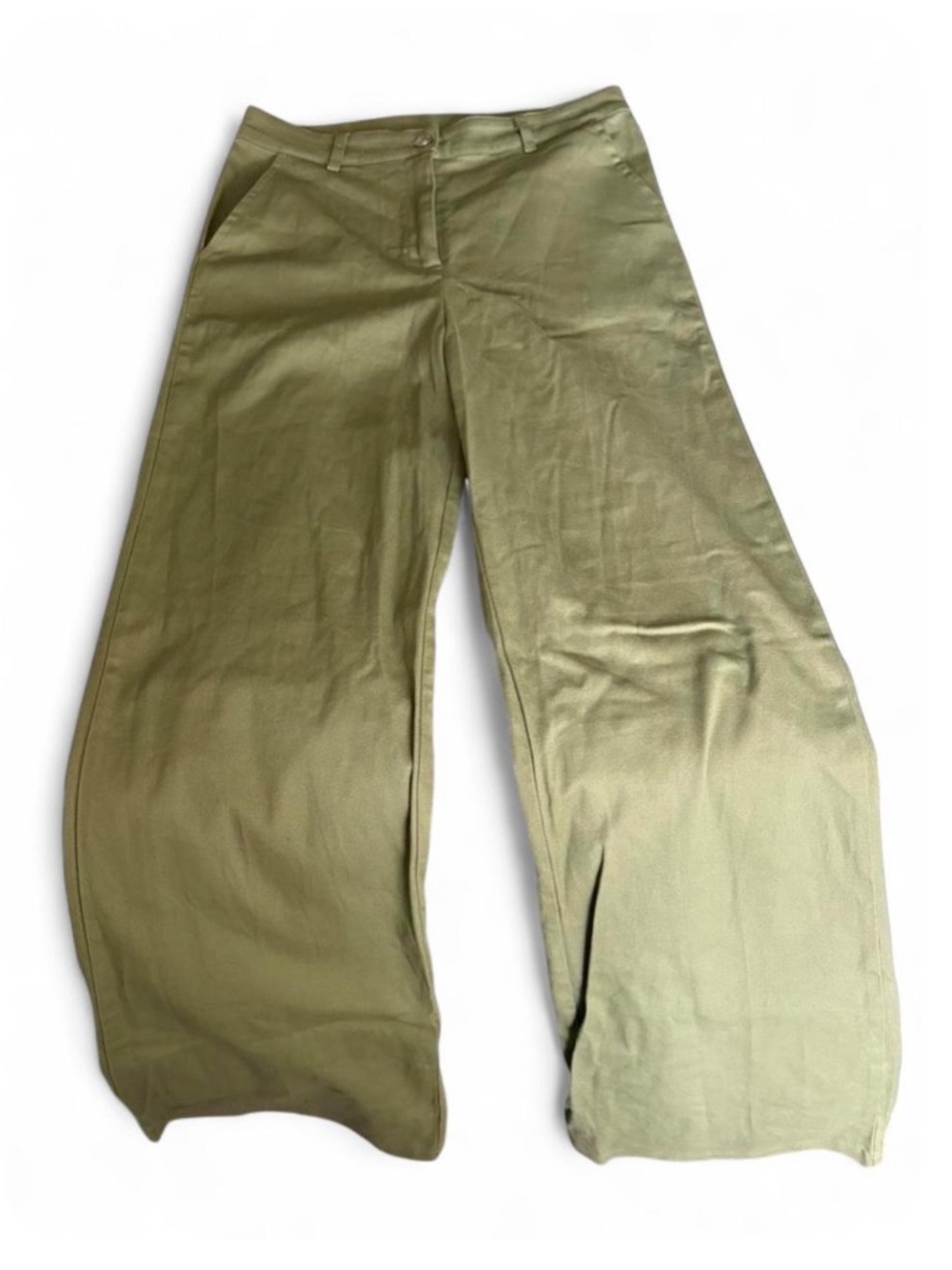 Princess Polly Green Pants - Picture 2 of 5
